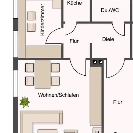 Haus Seefalke - 250 M Zum Meer Cuxhaven Esterno foto